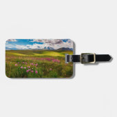 花 |アルタイ山脈，シベリア，ロシア ラゲッジタグ (正面横)