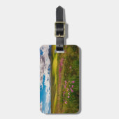 花 |アルタイ山脈，シベリア，ロシア ラゲッジタグ (正面縦)