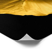 花 |イエローポピー ポスター (角)