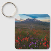 花 |インディアンペイントブラシ&ペンステモン キーホルダー (正面)