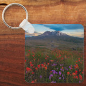 花 |インディアンペイントブラシ&ペンステモン キーホルダー (正面)