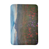 花 |インディアンペイントブラシ&ペンステモン バスマット (正面縦)