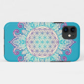 花 – インディアン曼荼羅2 Case-Mate iPhoneケース (裏面(横))