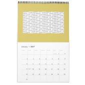 花 – インディアン曼荼羅3 カレンダー (1月 2027)