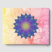 花 – インディアン曼荼羅3 ゲストブック (裏面)