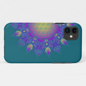 花 – インディアン曼荼羅3 Case-Mate iPhoneケース (裏面(横))