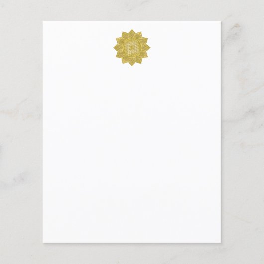 花 – インディアン曼荼羅4 (正面)