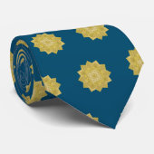 花 – インディアン曼荼羅4 ネクタイ (ロール)