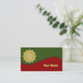 花 – インディアン曼荼羅4 名刺 (スタンド正面)