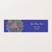 花 – インディアン曼荼羅7c 名刺 (内部フラット)