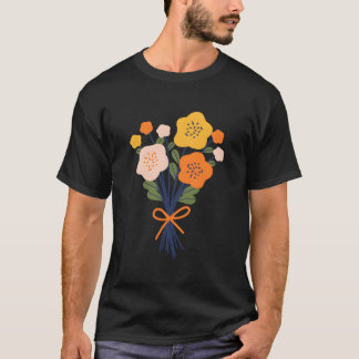 花 エスプリ 植物 花 フラワー Tシャツ