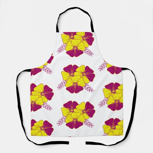 花 エプロン (正面)