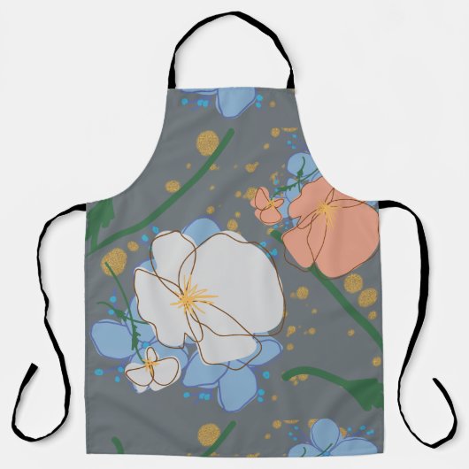 花 エプロン (正面)