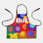 花 エプロン (正面)