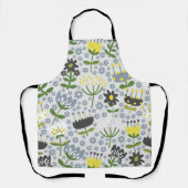 花 エプロン (正面)