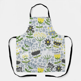 花 エプロン