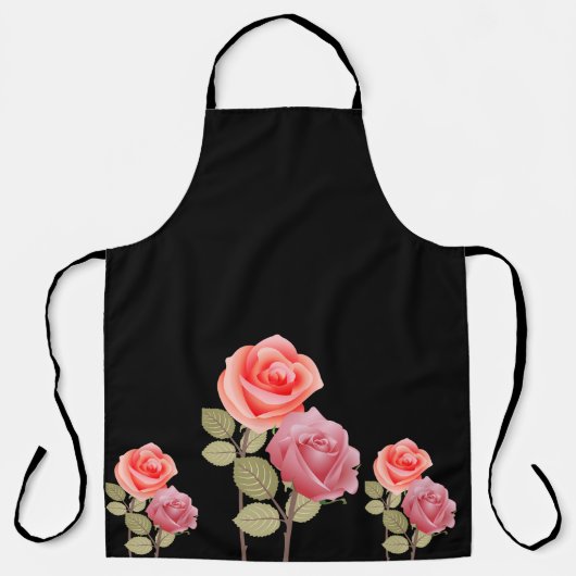 花 エプロン (正面)