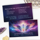 花 – エンジェルウィングス – 霊気 名刺