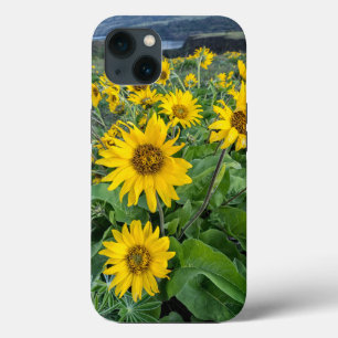 花  オレゴン、バルソムートコロンビア川 iPhone 13ケース