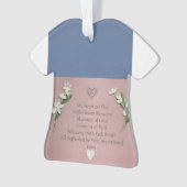 花 オーナメント (正面)