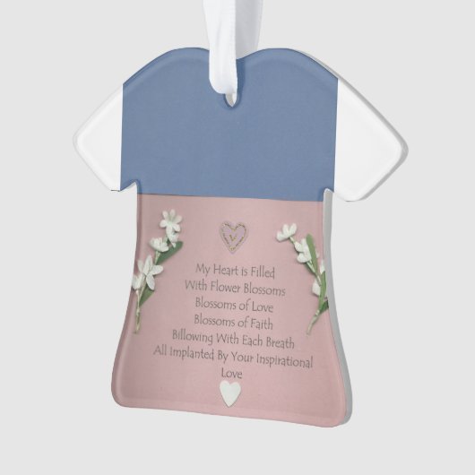 花 オーナメント (正面)