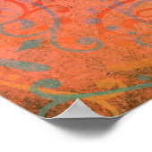 花 – オーナメントI ポスター (角)