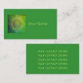 花 – オーナメントII 名刺 (正面/裏面)