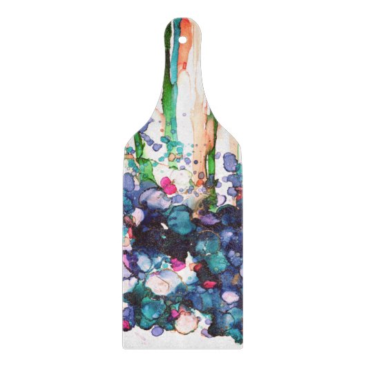 花 カッティングボード (正面)