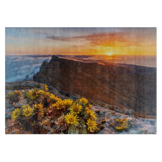 花 |カナリア諸島，スペイン カッティングボード (正面)