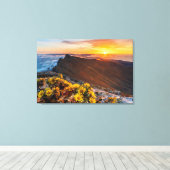 花 |カナリア諸島，スペイン キャンバスプリント (インサイチュ (ウッドフロア))