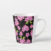 花 カフェラテマグ (右)