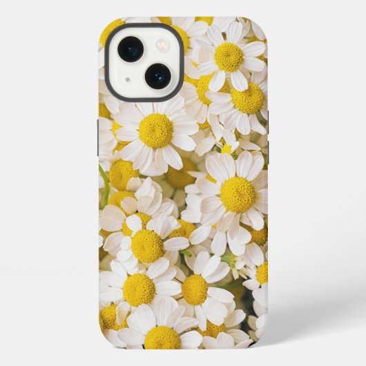 花 |カモミールの束 iPhoneケース (裏面)