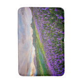 花 |カリフォルニアのワイルドフラワー バスマット (正面縦)