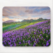 花 |カリフォルニアのワイルドフラワー マウスパッド (正面)