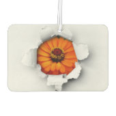 花 カーエアーフレッシュナー (裏面)