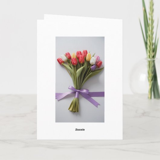 花 カード (裏面)