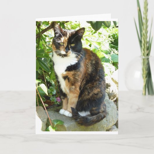 花 カード (正面)