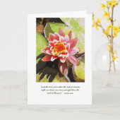 花 カード (黄色い花)