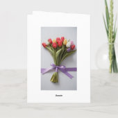 花 カード (裏面)