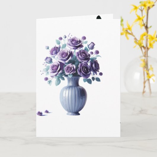 花 カード (黄色い花)