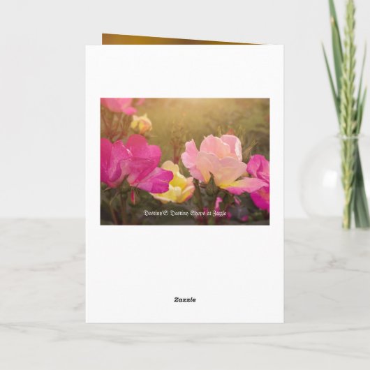 花 カード (裏面)