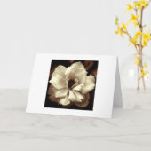 花 カード (黄色い花)