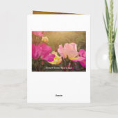 花 カード (裏面)