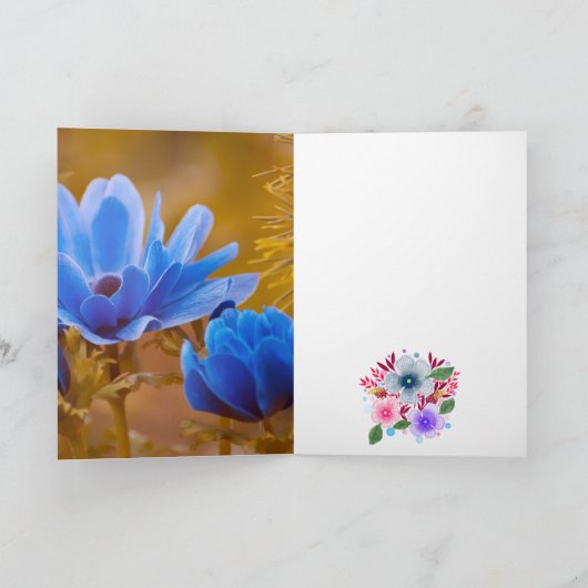 花 カード (内部)