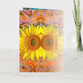 花 カード (裏面)