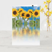 花 カード (黄色い花)