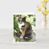 花 カード (黄色い花)