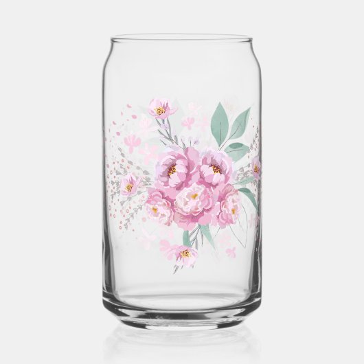 花 ガラス缶 (正面)