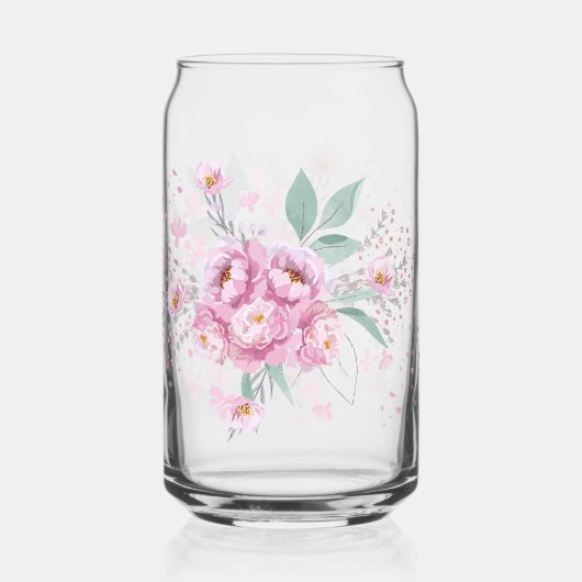 花 ガラス缶 (裏面)