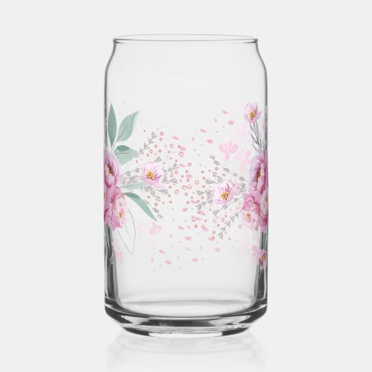 花 ガラス缶 (左)